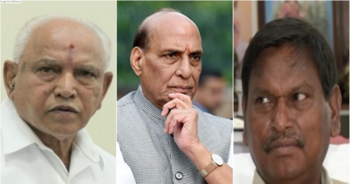 Rajnath, Arjun Munda, Yediyurappa appointed central observers for BJP MLAs' meet to choose next Gujarat CM